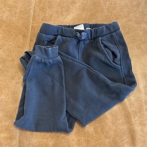 Zara baby boys jogger size 4-5. “Faded” navy color